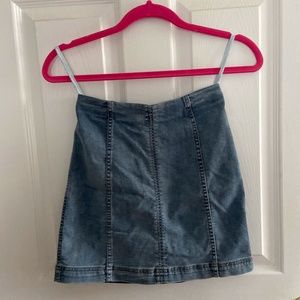 Denim free people skip